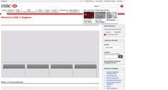 Desktop Screenshot of hsbc.com.sg