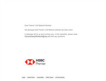Tablet Screenshot of premier-golf-network.hsbc.co.uk