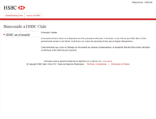 Tablet Screenshot of hsbc.cl