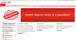 Desktop Screenshot of algeria.hsbc.com