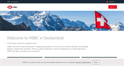 Desktop Screenshot of hsbc.ch